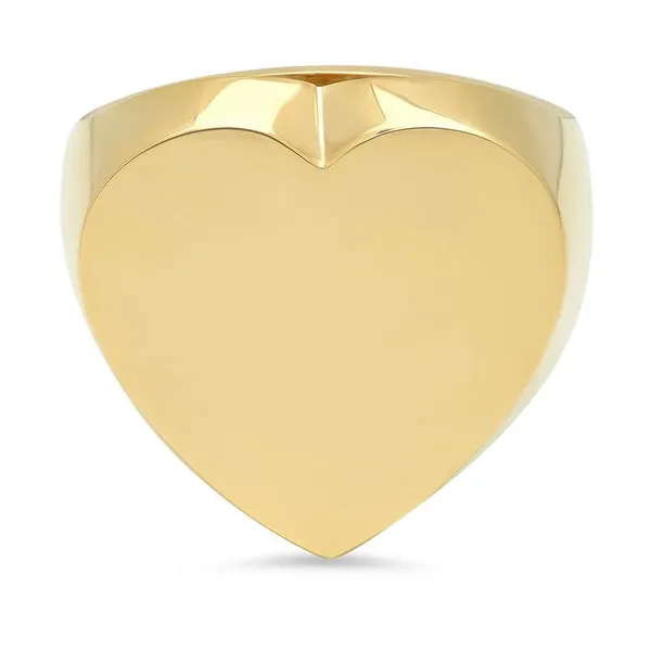     Established     Flat Heart Surface Ring