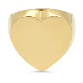     Established     Flat Heart Surface Ring