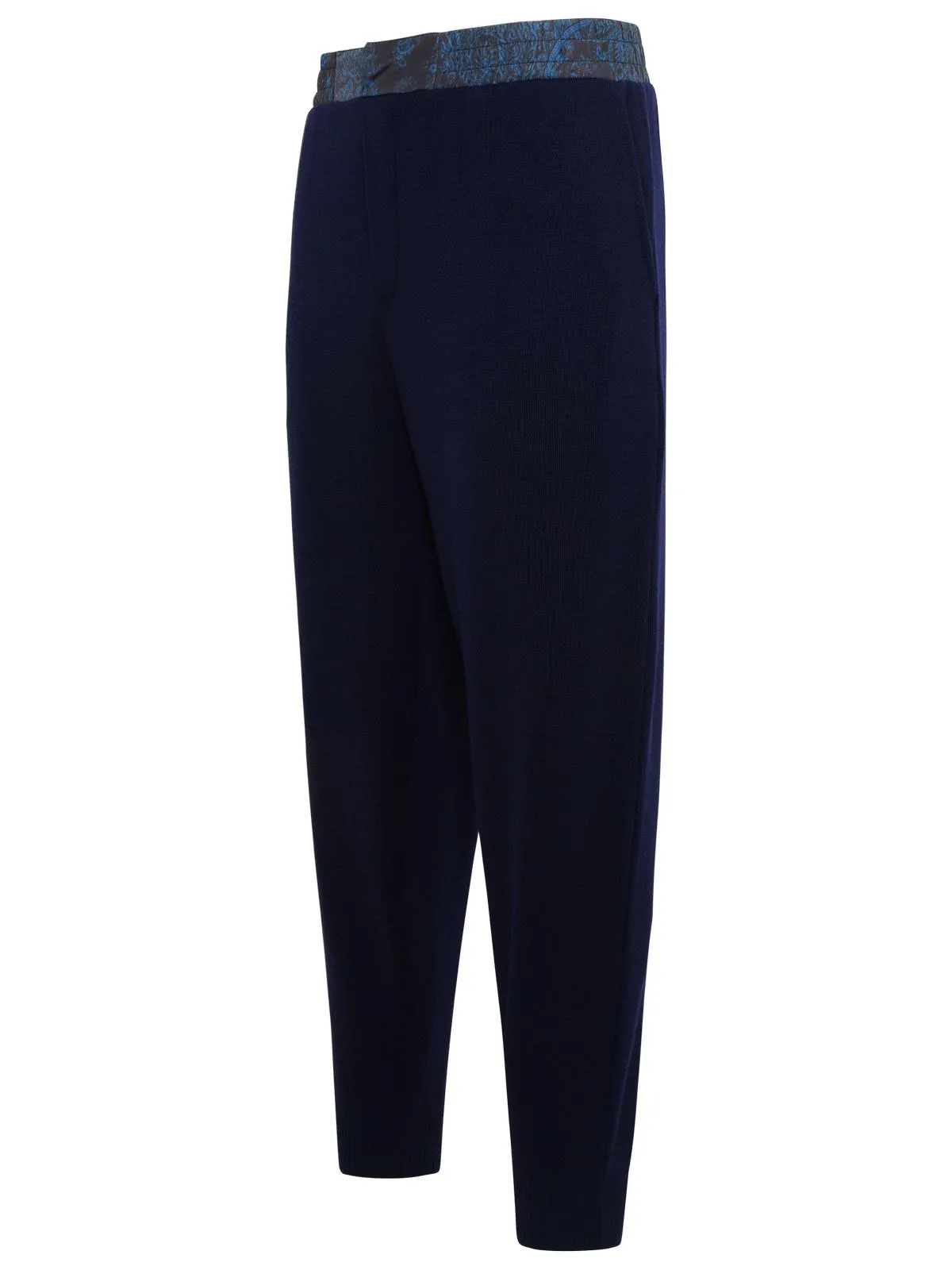 ETRO    Etro Blue Wool Blend Joggers