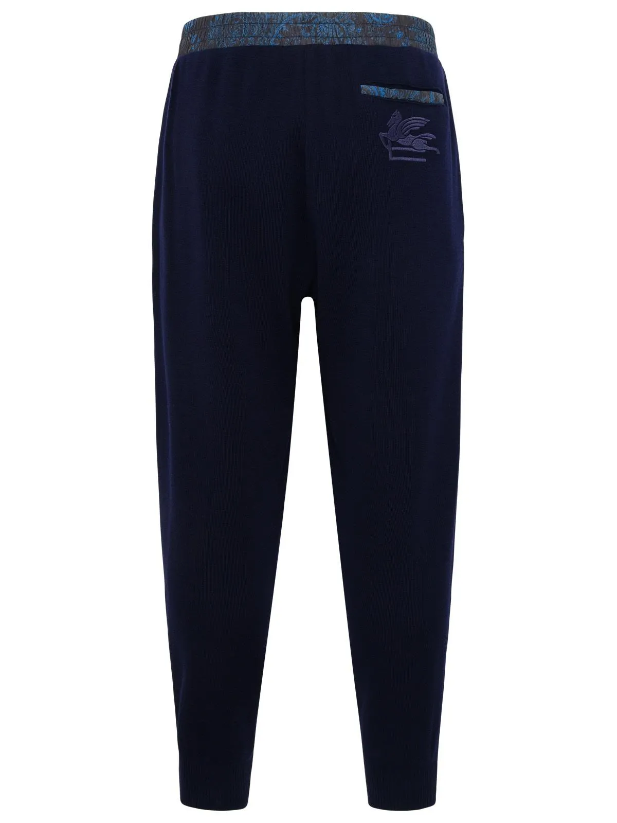 ETRO    Etro Blue Wool Blend Joggers