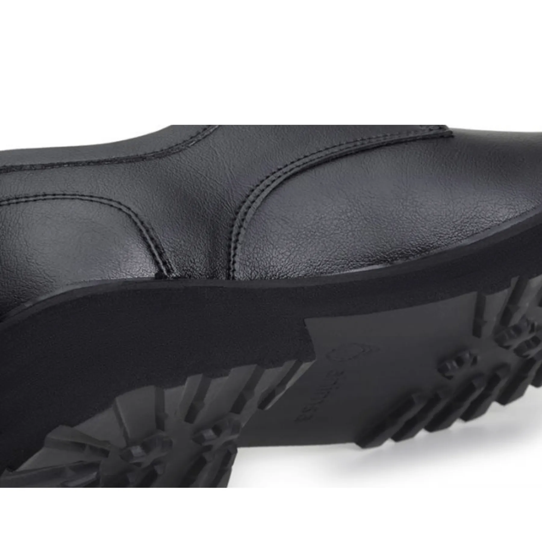 'Everyday Derby' unisex vegan shoe with chunky sole by Ahimsa - black