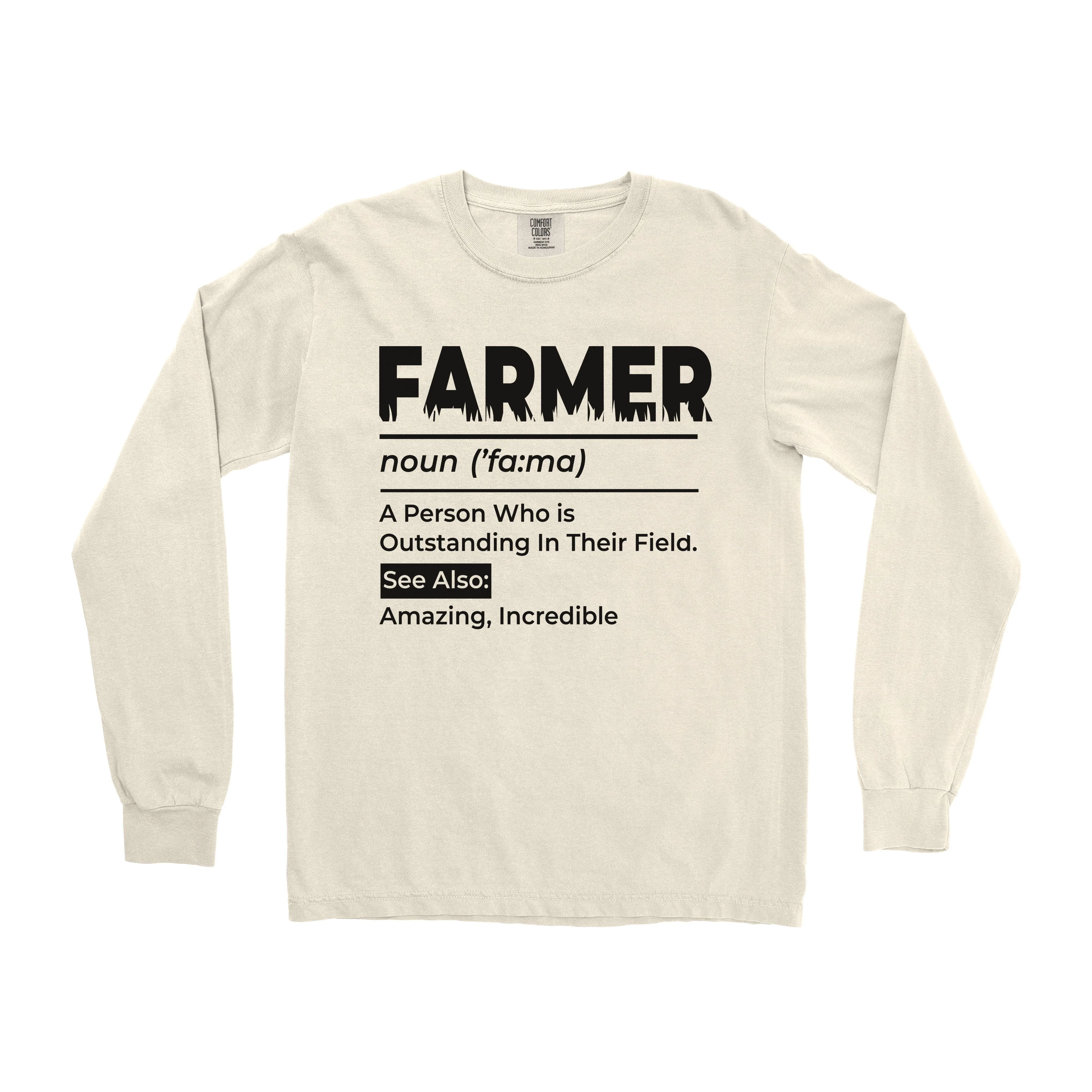 FARMER DEFINITION LONG SLEEVE SHIRT