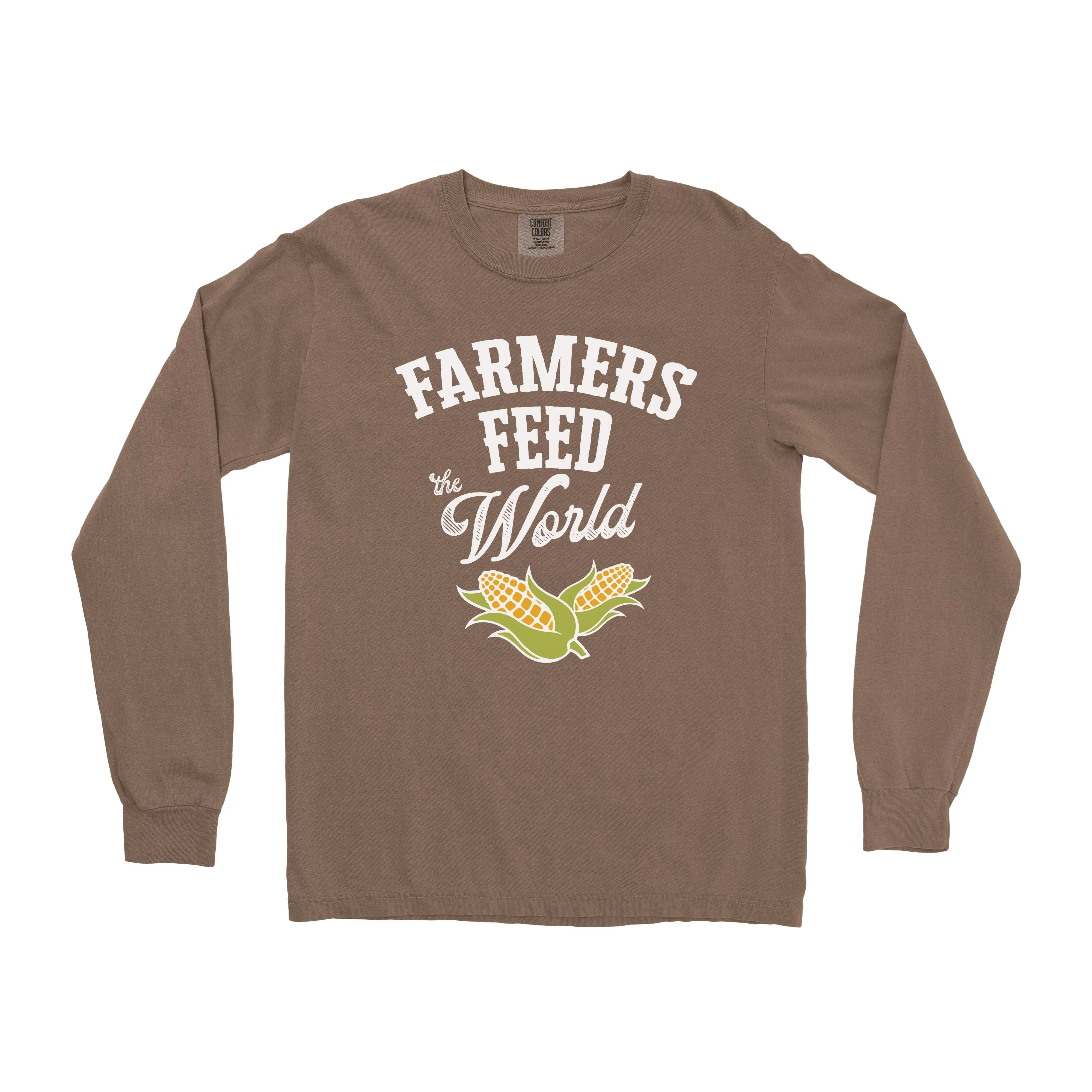 FARMERS FEED THE WORLD LONG SLEEVE SHIRT