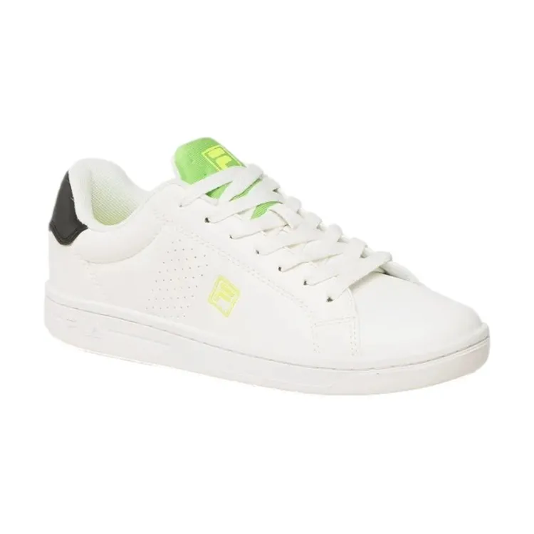 FILA WHITE TEENS SNEAKERS CROSSCOURT 2 NT FFT0013