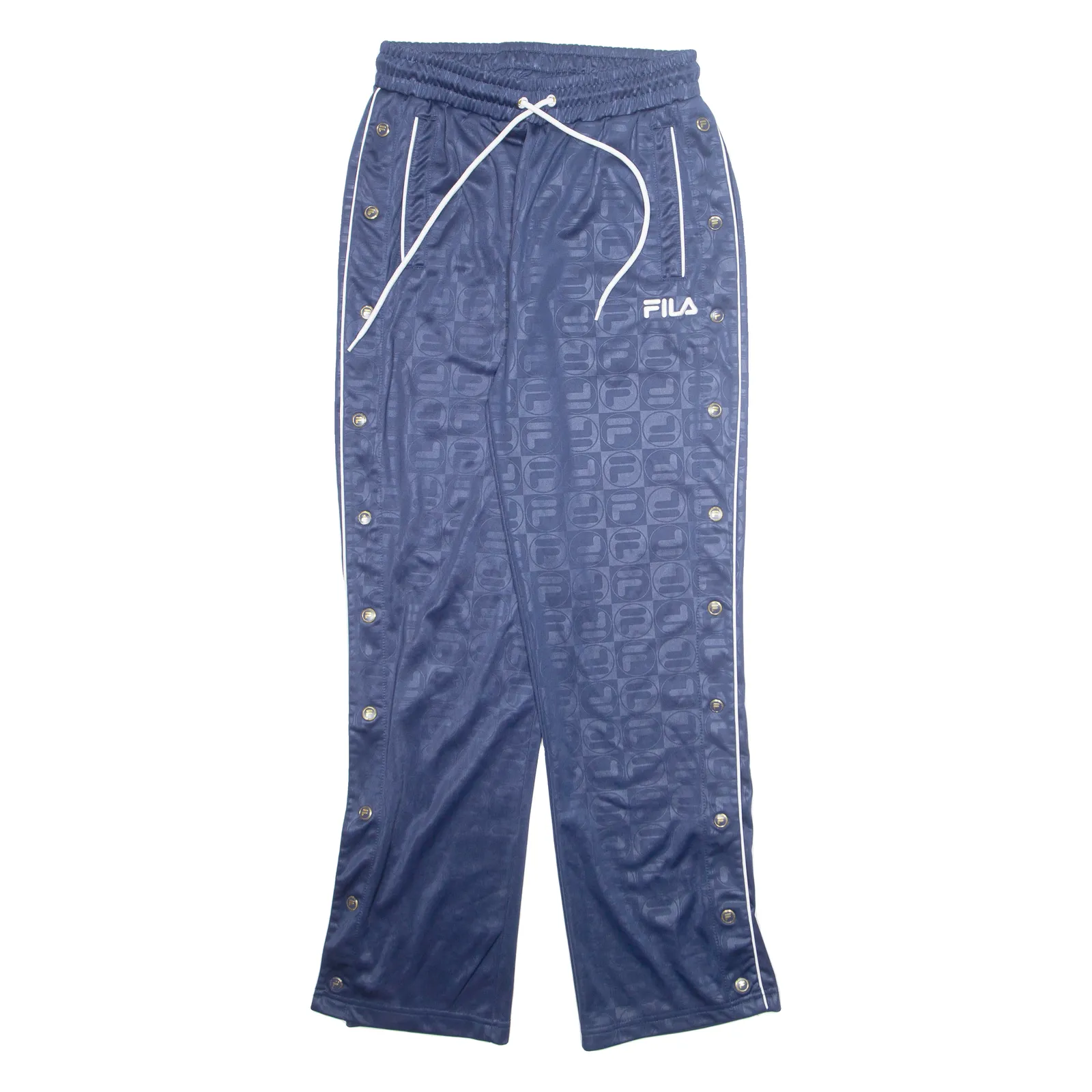 FILA Womens Joggers Blue Straight S W26 L28