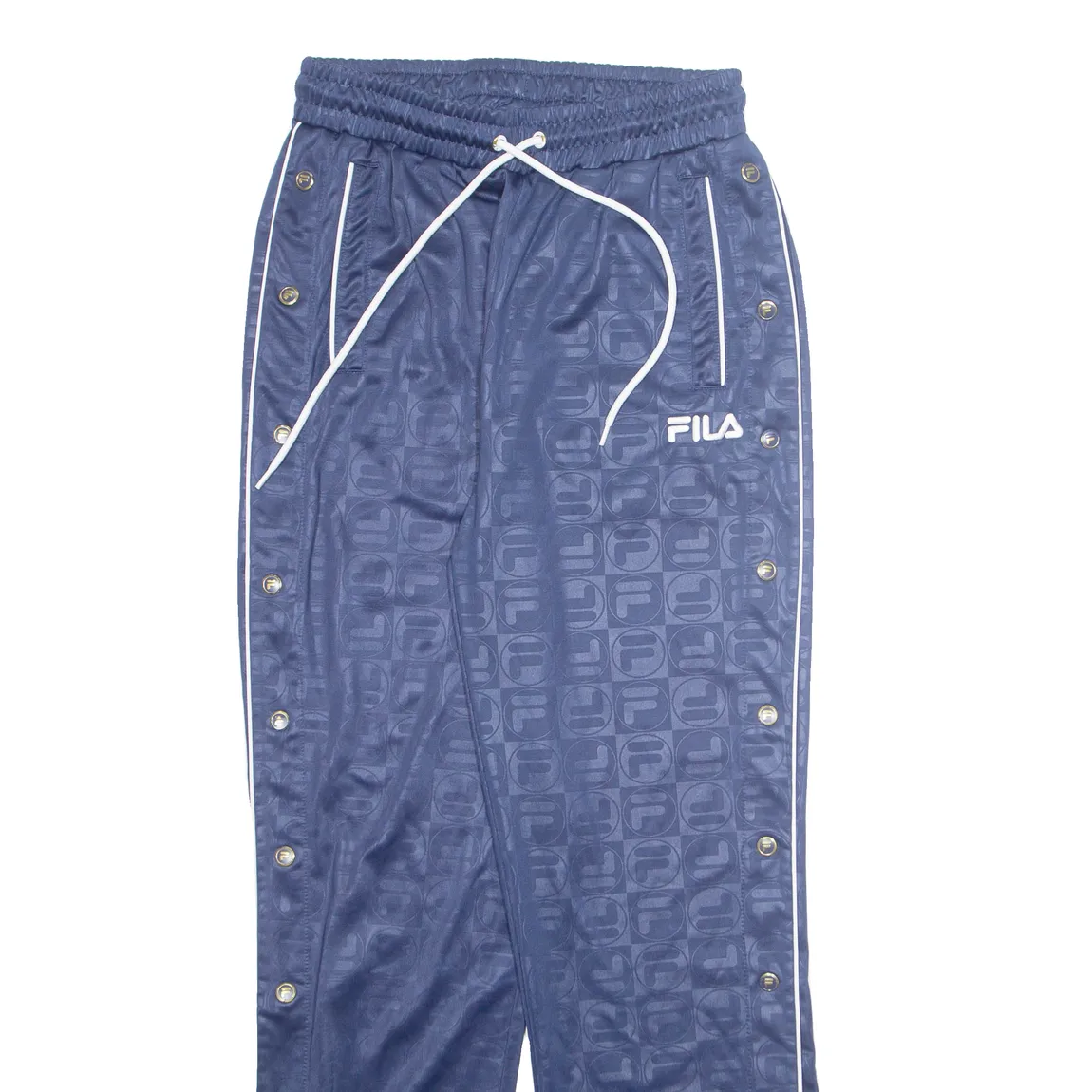 FILA Womens Joggers Blue Straight S W26 L28