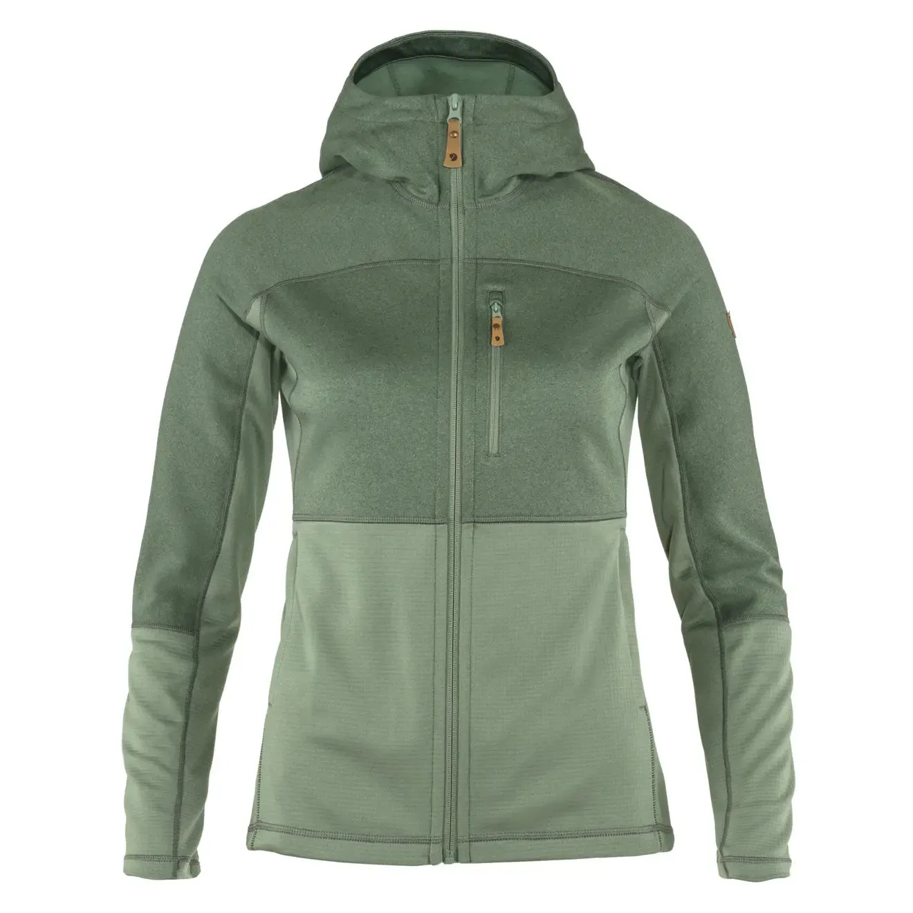 Fjallraven Women's Abisko Trail Fleece Jacket - Patina Green