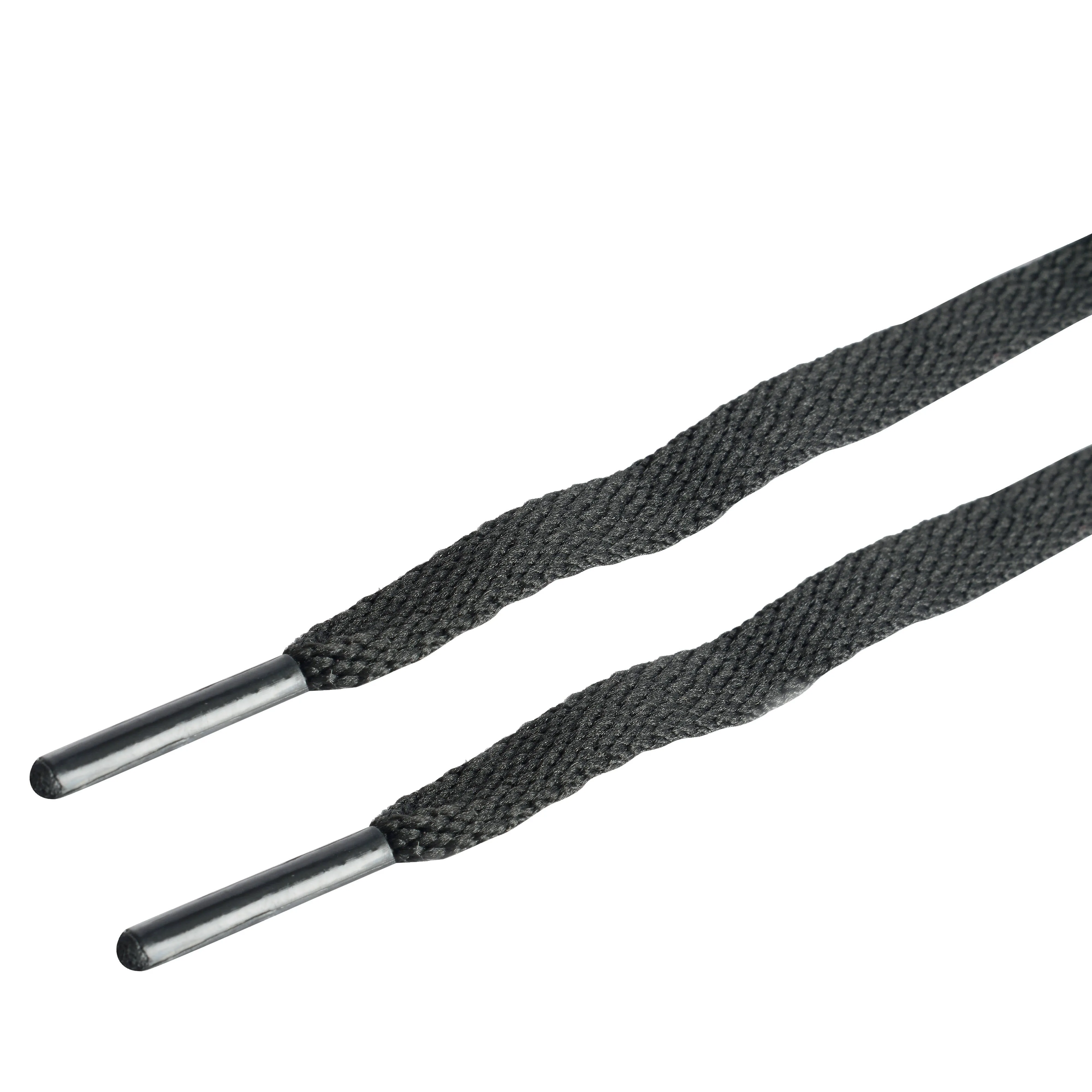 Flat Black Shoelaces