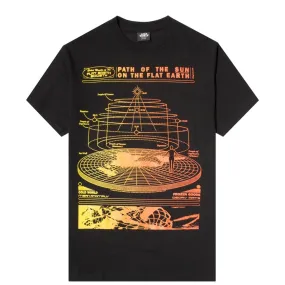 FLAT EARTH TEE Black