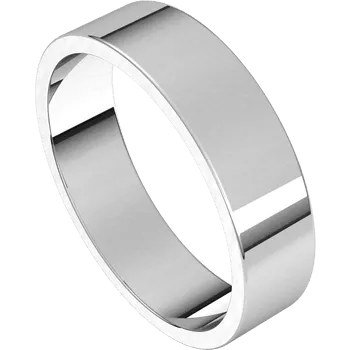 Flat Men's Wedding Band