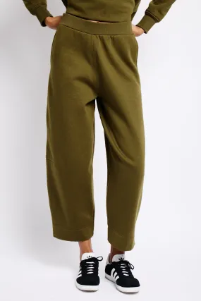 Fleece Joggers in Fatigue