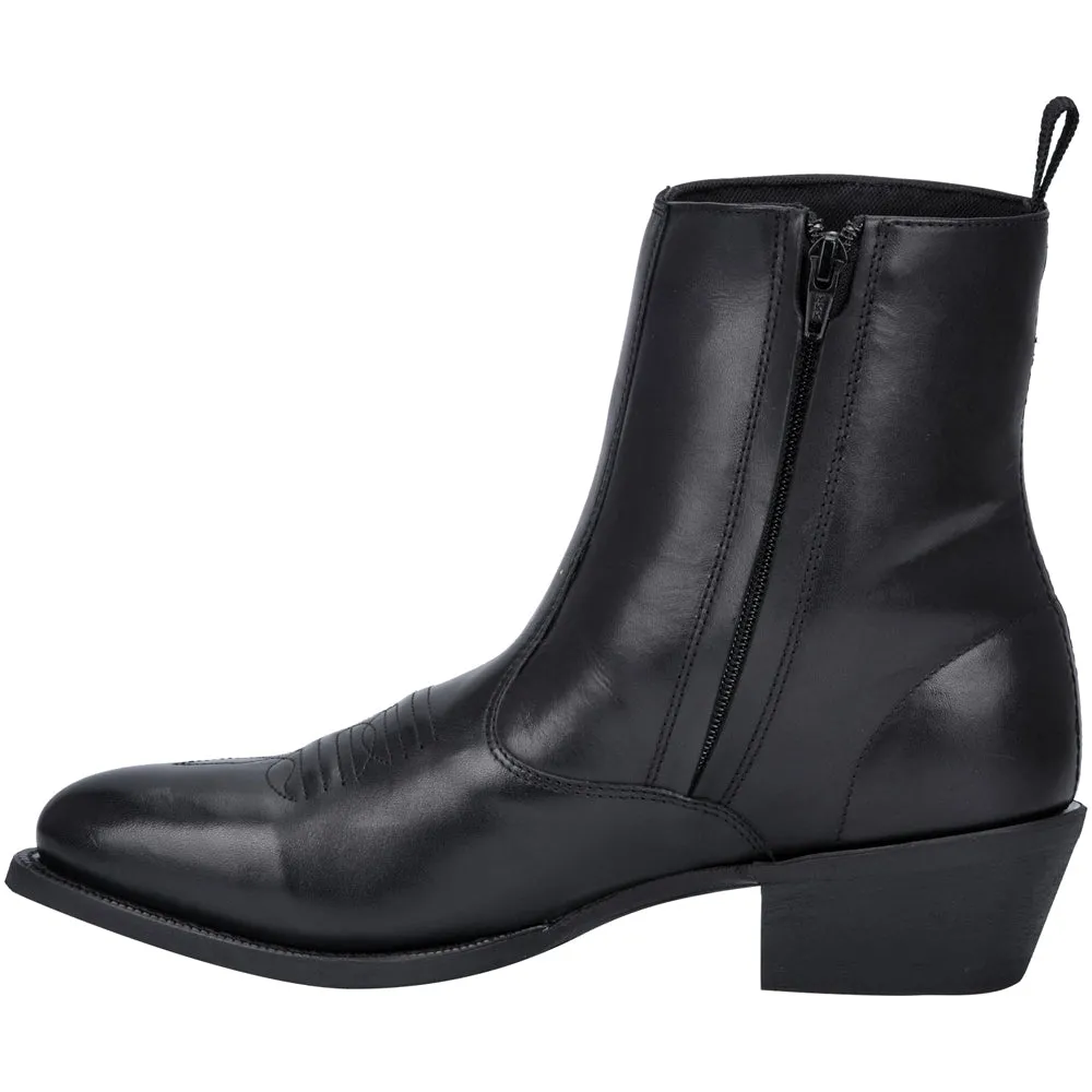 Fletcher Zippered Pointed Toe Boots