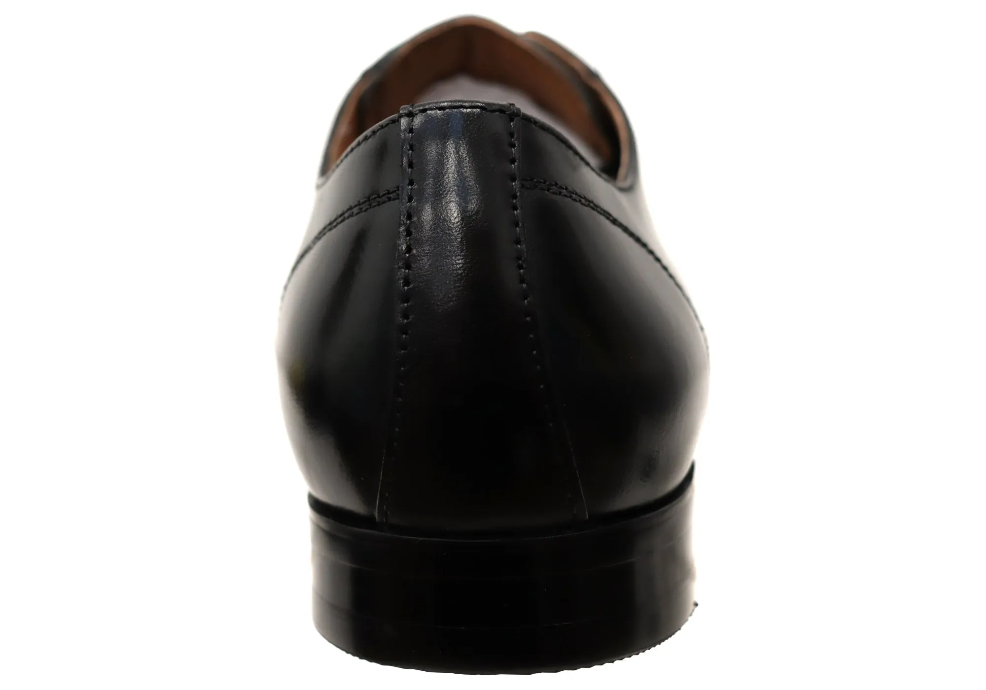 Florsheim Mens Kabul Plain Toe Derby EE Extra Wide Leather Shoes