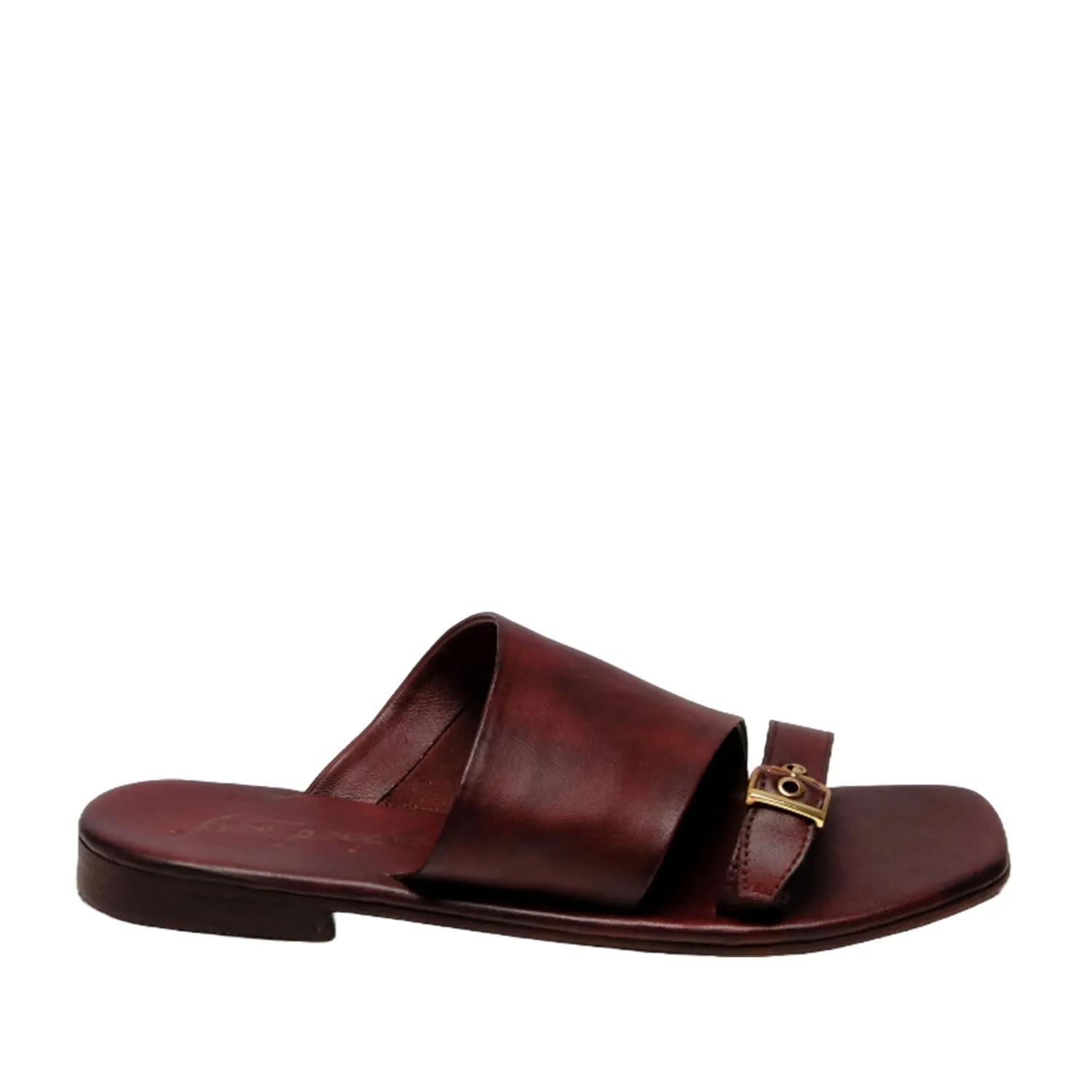 Free People Women's Mila Minimal Flat Sandal in Coconut Shell