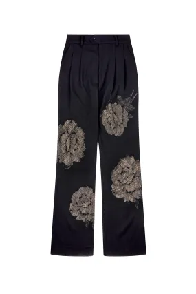 'GHOST ROSE' BAGGY TROUSERS