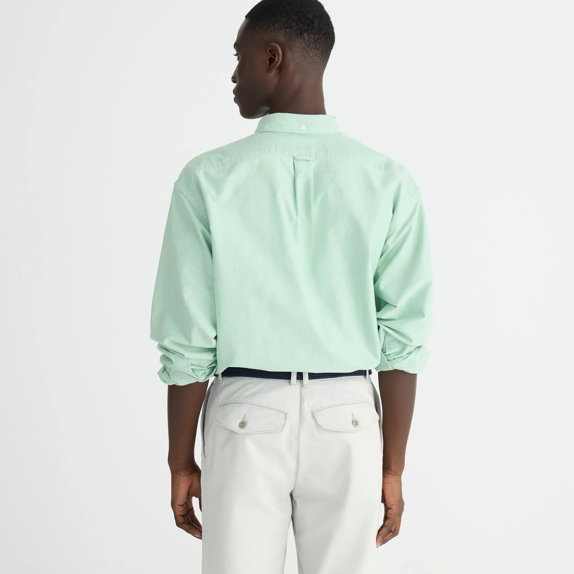 Giant-fit oxford shirt