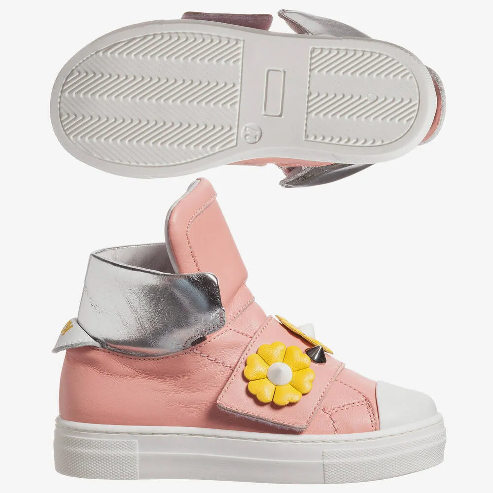 Girls Pink Piro-Chan Trainers