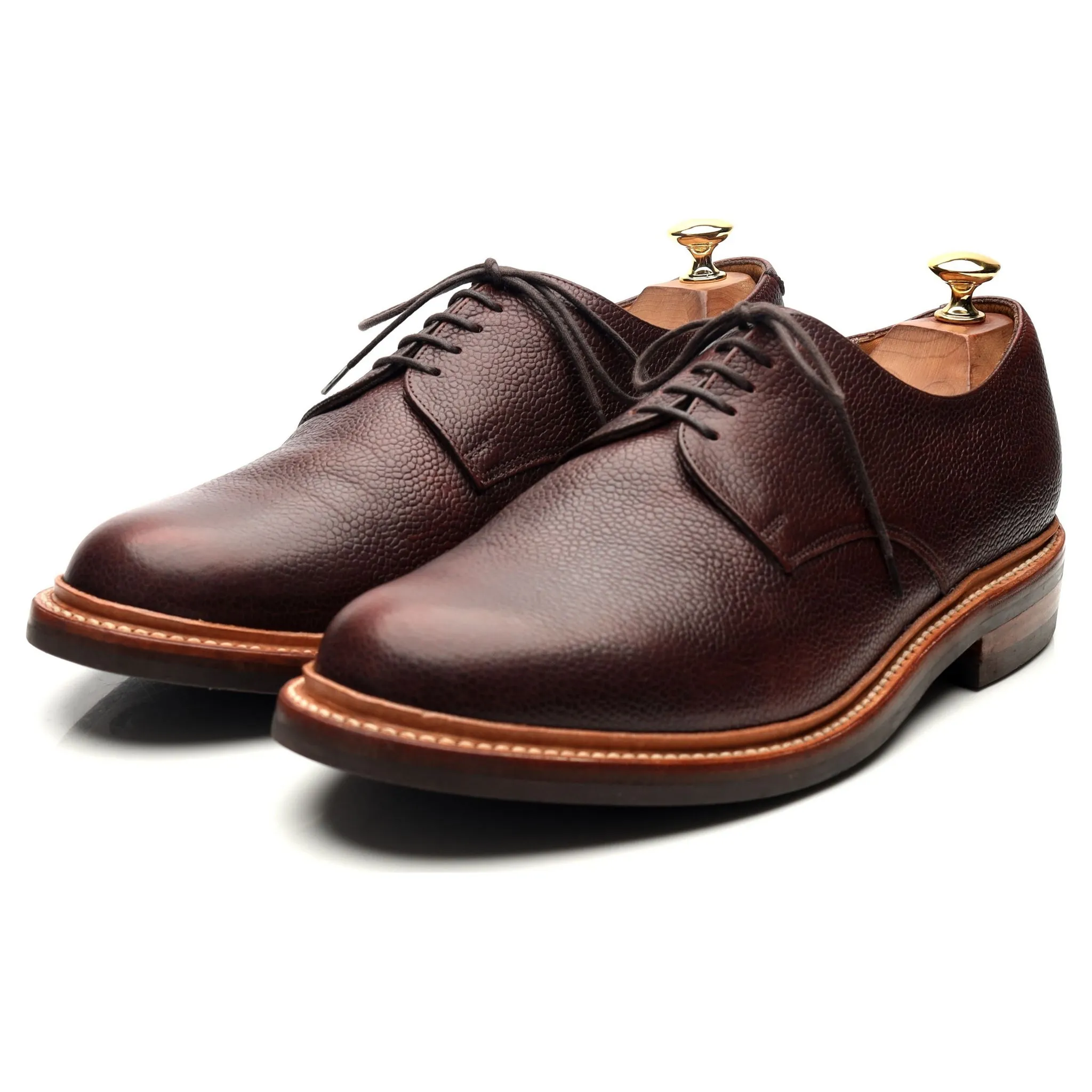 G:Lab Dark Brown Leather Derby UK 9.5 G