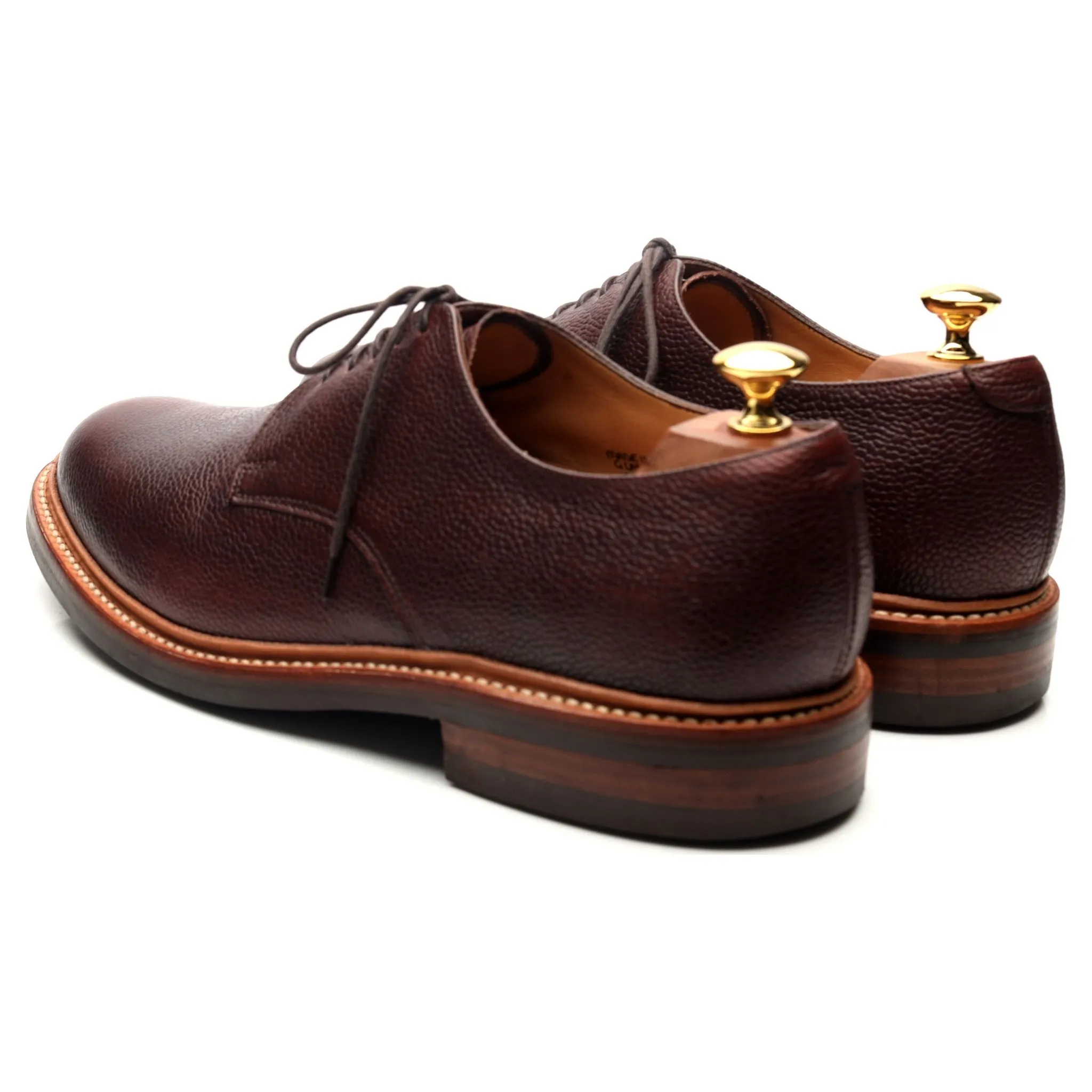 G:Lab Dark Brown Leather Derby UK 9.5 G