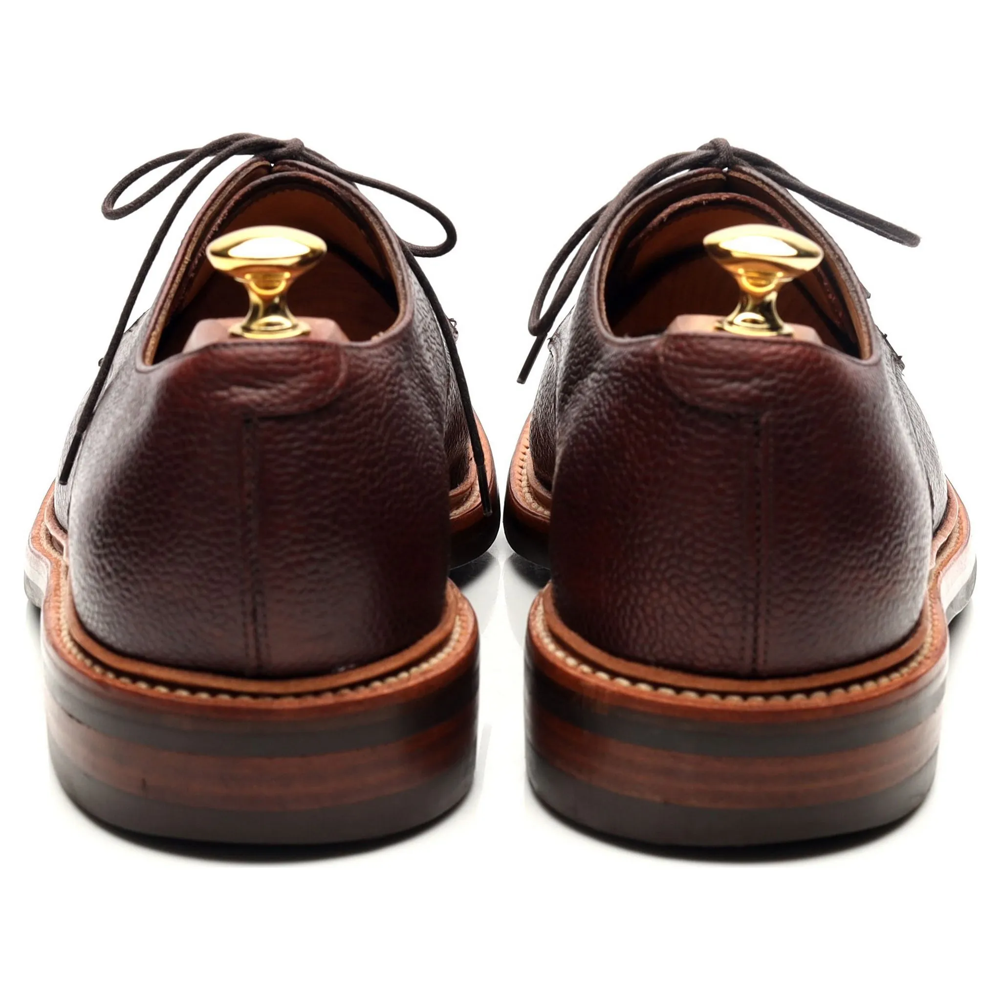 G:Lab Dark Brown Leather Derby UK 9.5 G