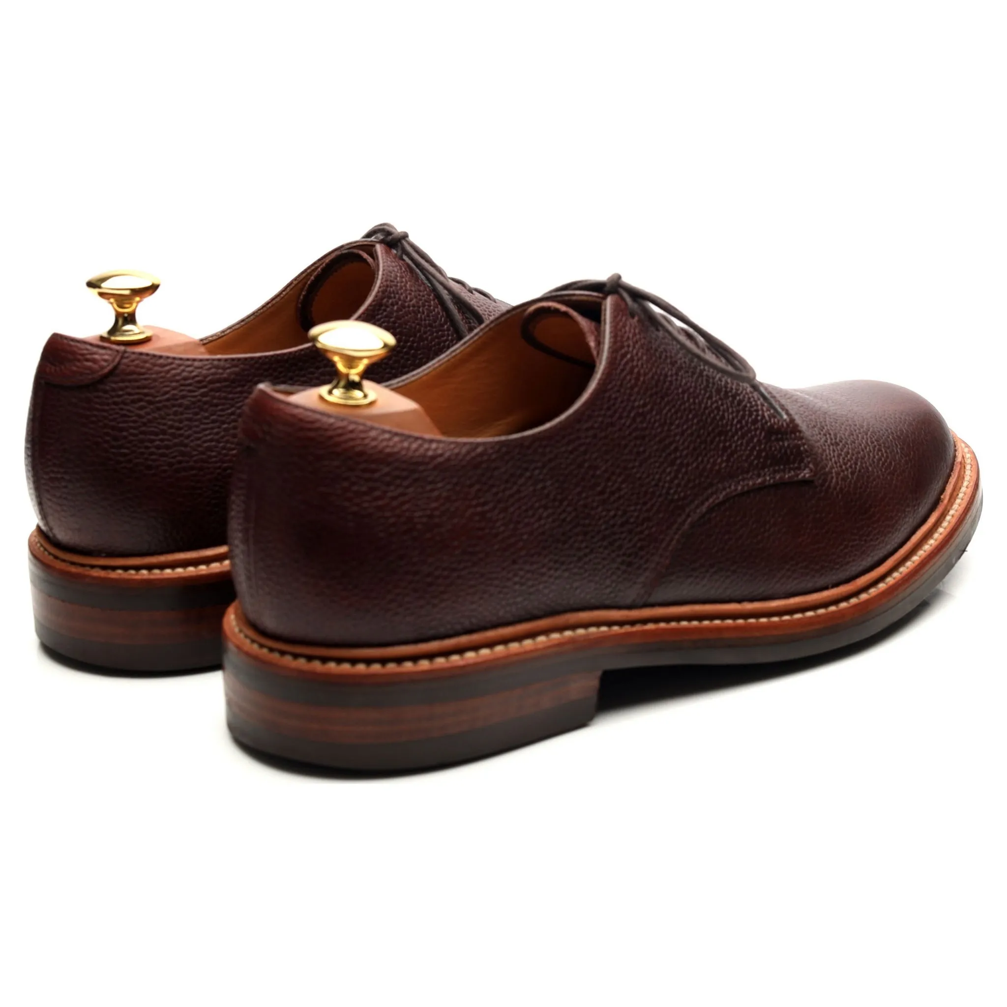 G:Lab Dark Brown Leather Derby UK 9.5 G