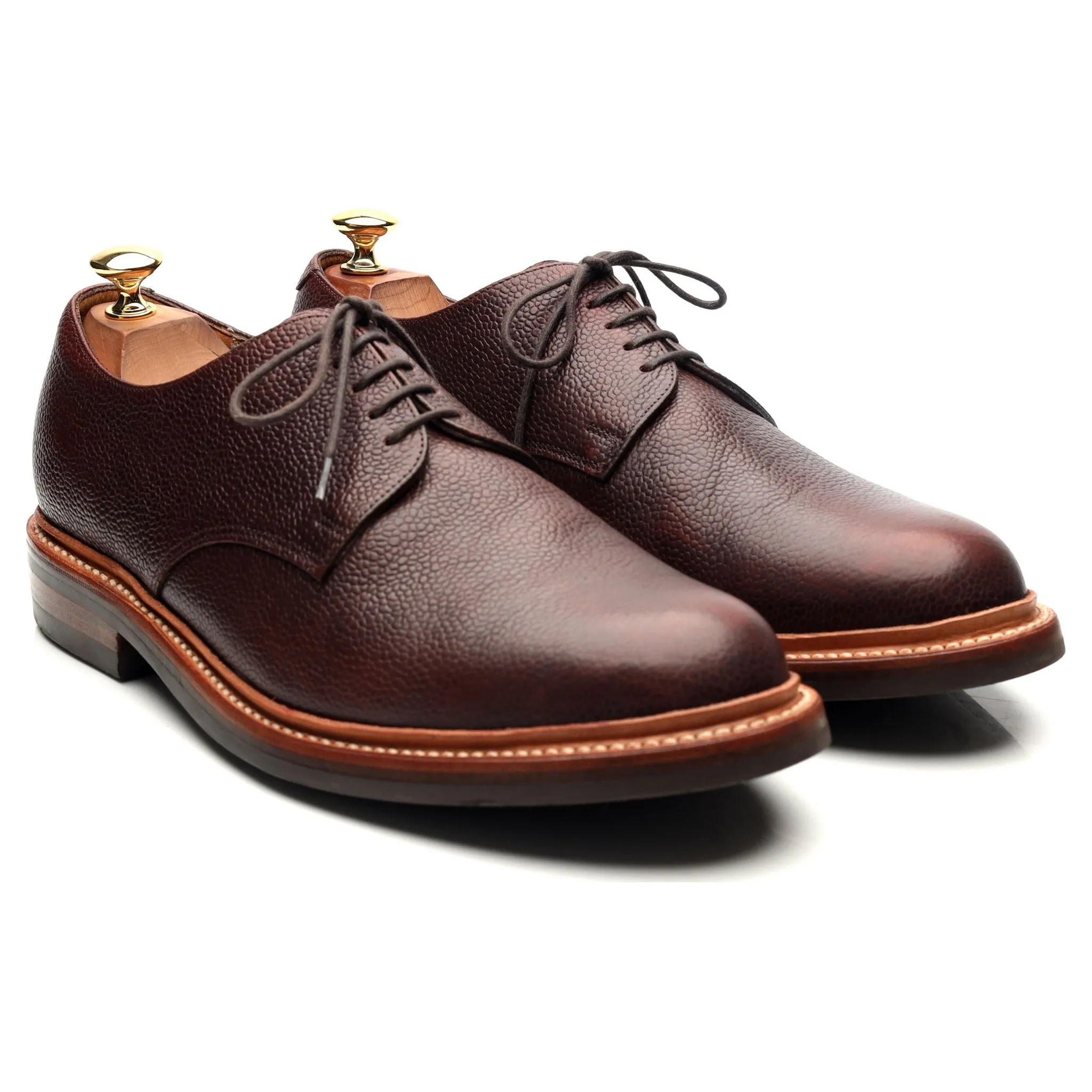 G:Lab Dark Brown Leather Derby UK 9.5 G