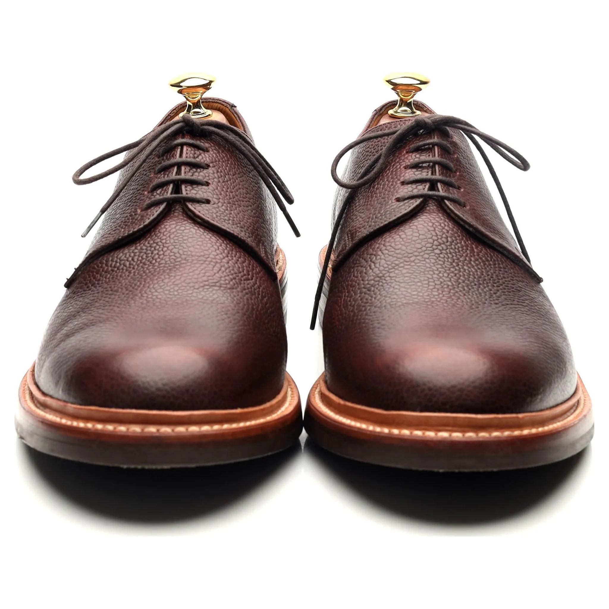 G:Lab Dark Brown Leather Derby UK 9.5 G