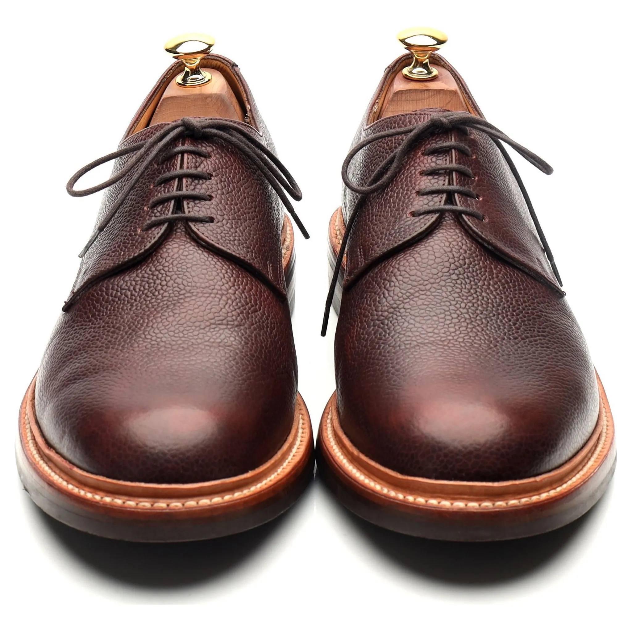 G:Lab Dark Brown Leather Derby UK 9.5 G