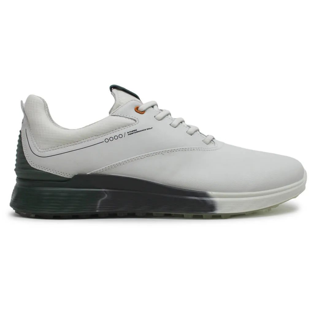 Golf S Three 102944 Leather Men's Low Top Trainers