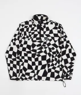 Gramicci Black Check Mock Neck Fleece