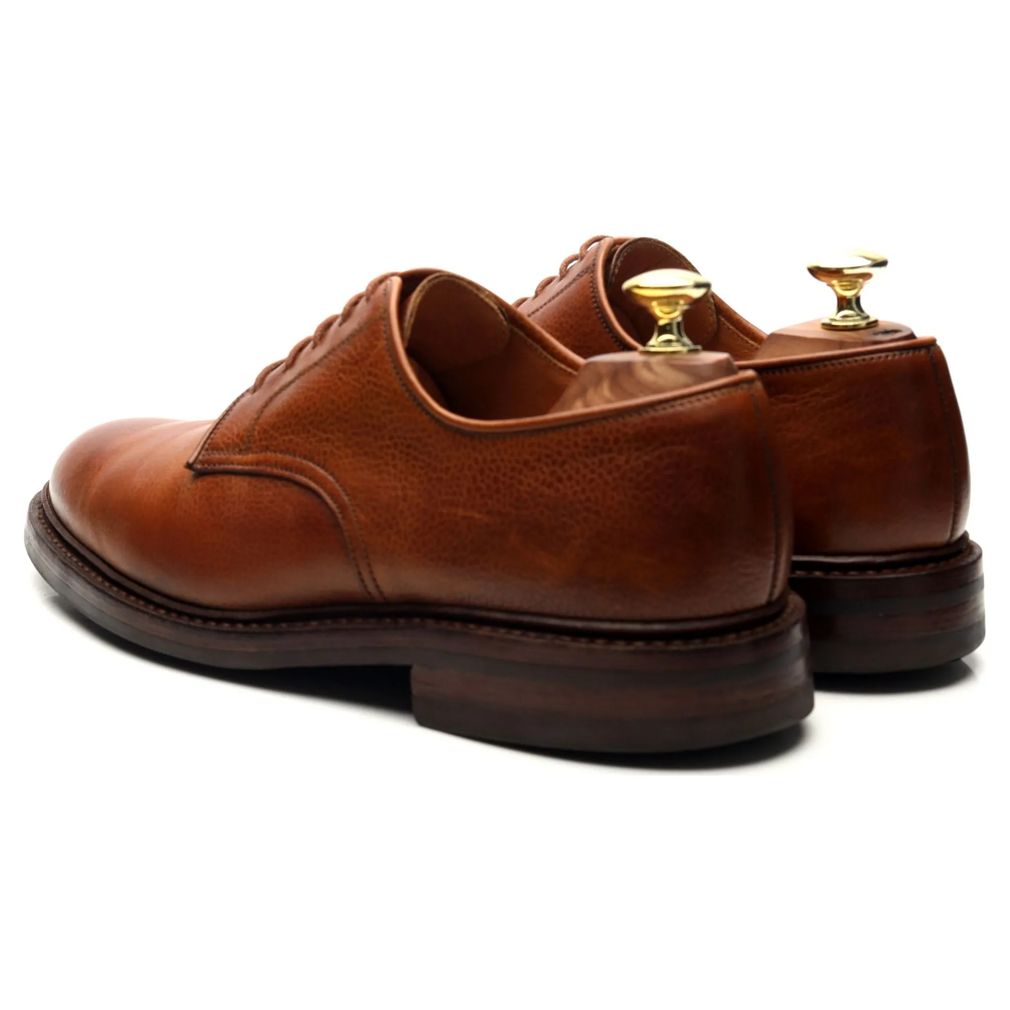 'Grasmere' Tan Brown Leather Derby UK 7 E