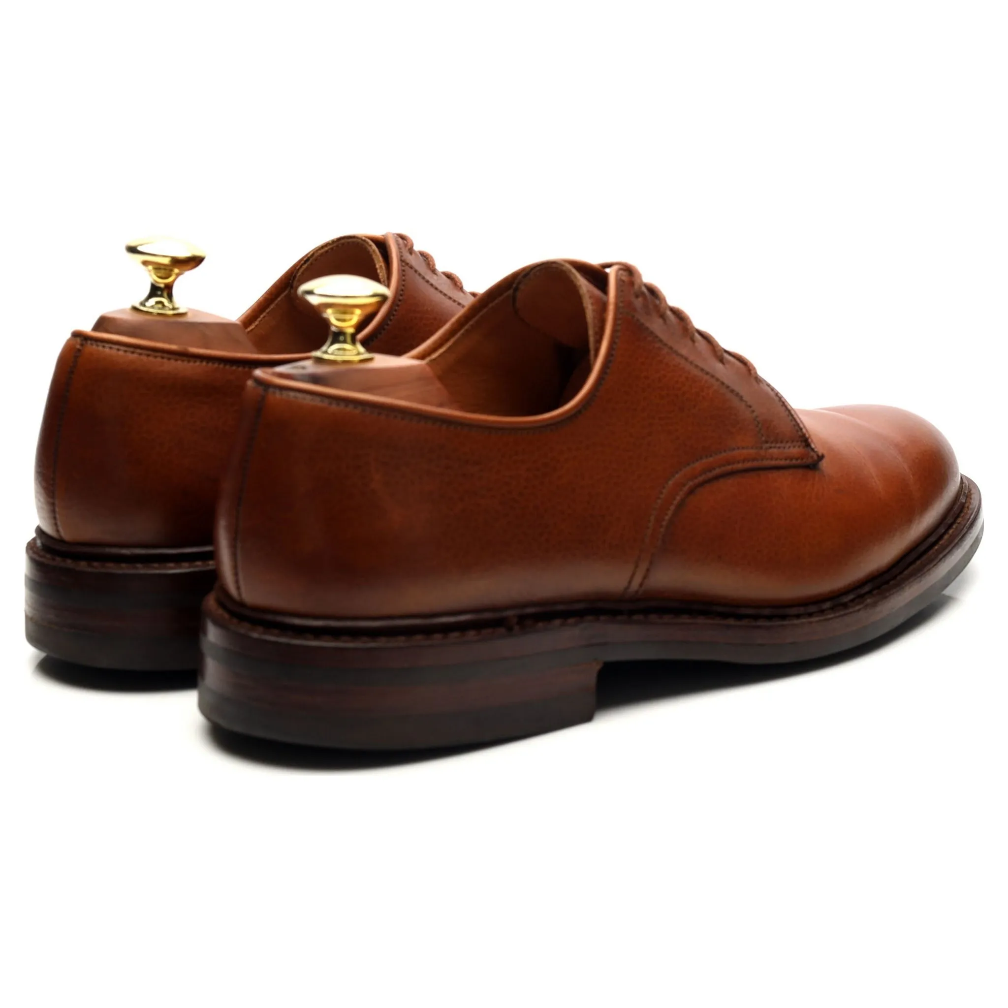 'Grasmere' Tan Brown Leather Derby UK 7 E