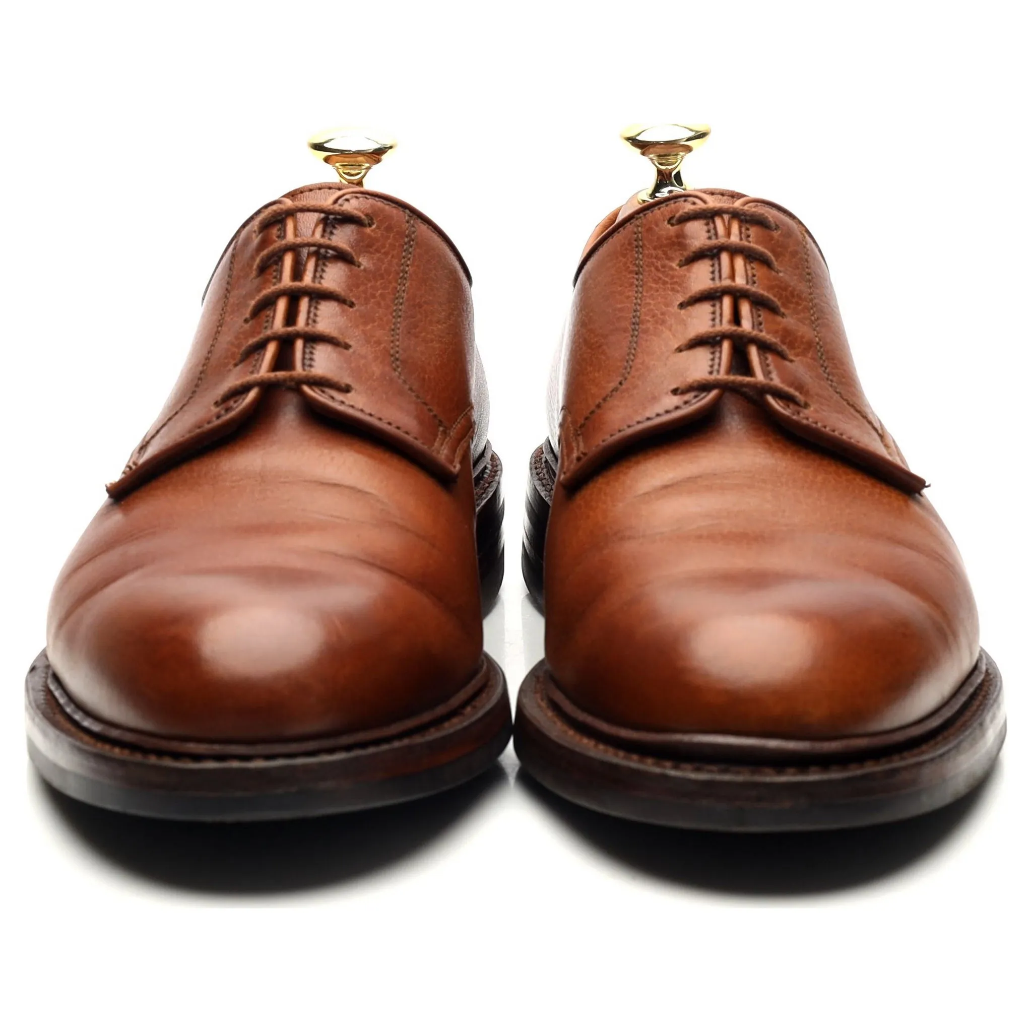 'Grasmere' Tan Brown Leather Derby UK 7 E