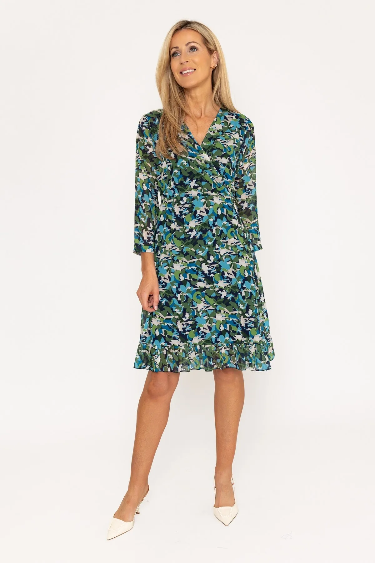 Green Roisin Knee Length Dress