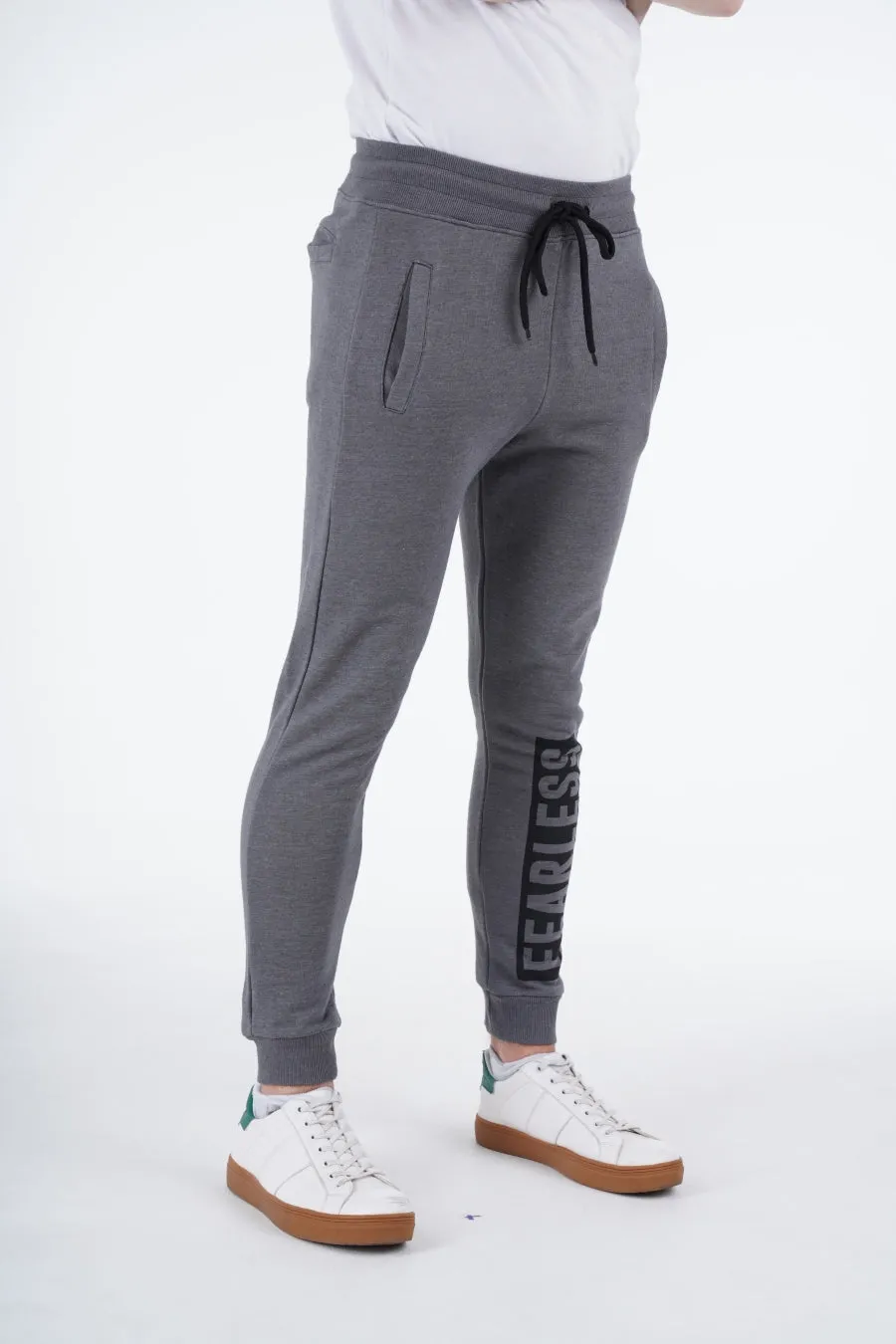 Grey Fearless Joggers