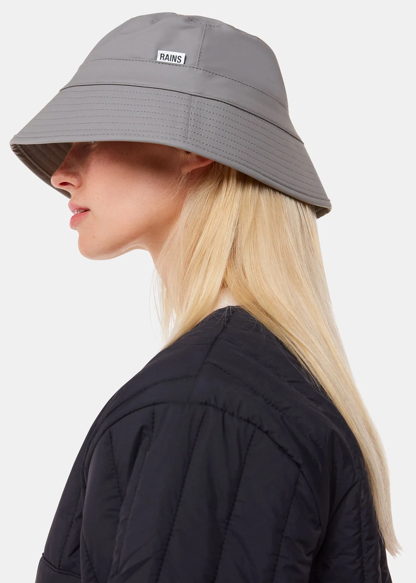 Grey Rains Bucket Hat