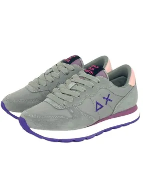 Grey Women's Sneakers Z43201 Ally Solid Nylon