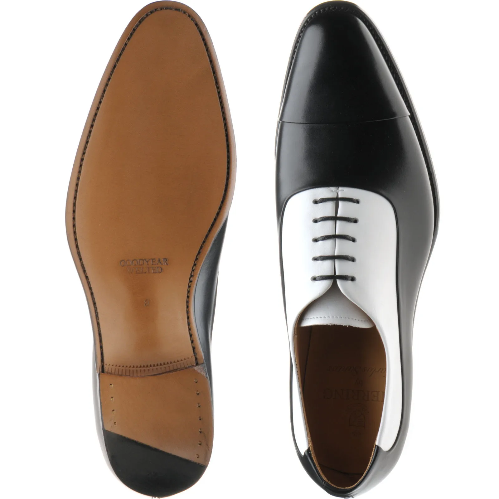 Gusbourne dual-color men's Oxfords - Shop now.