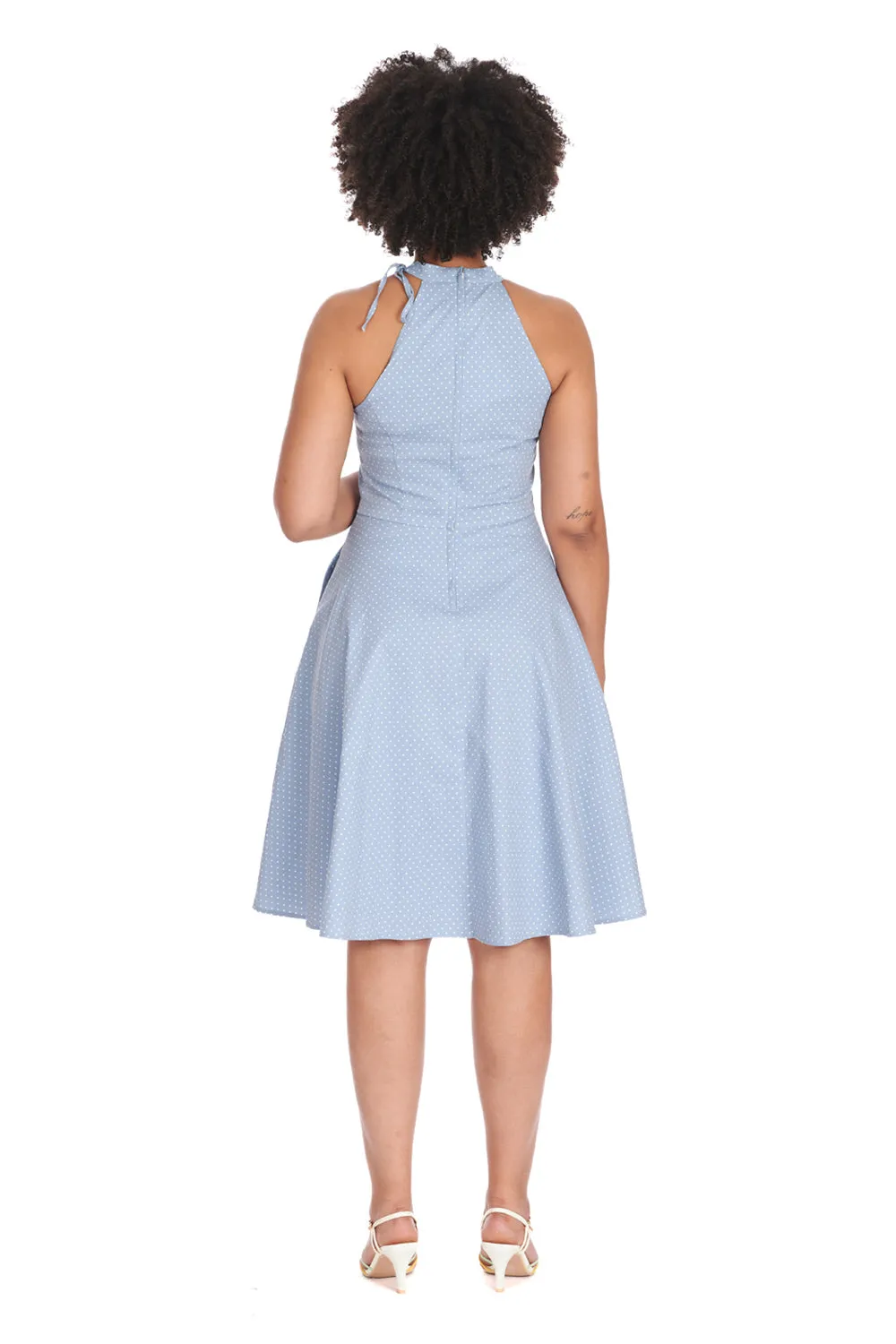 Halter Spot Dress by Hattie