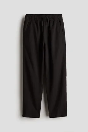 H&M Linen-blend Joggers