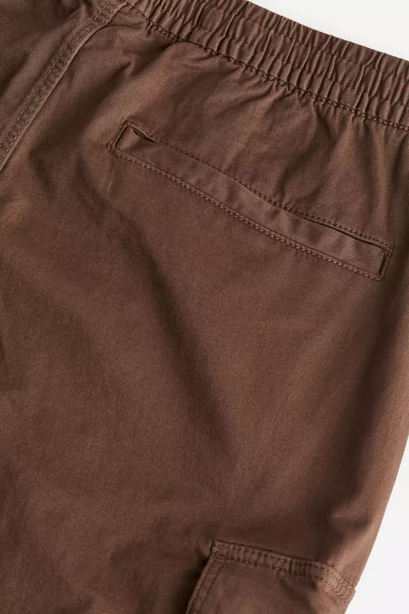 H&M Relaxed Fit Cotton cargo joggers