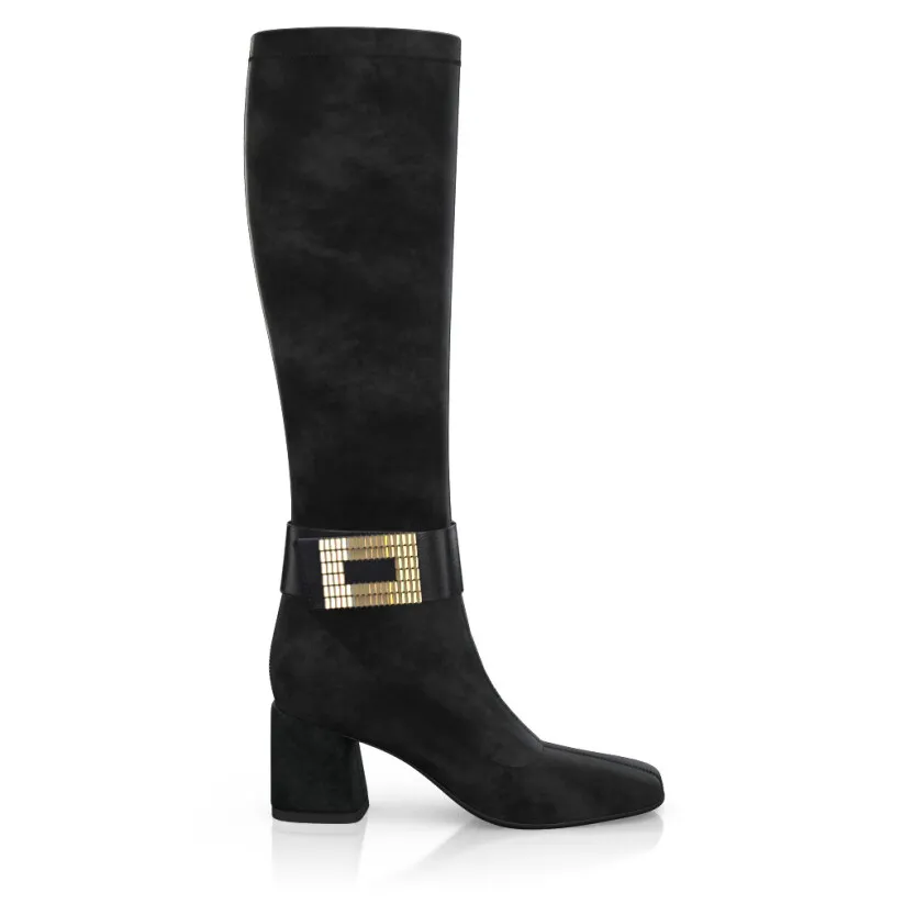 Heeled Sock Boots