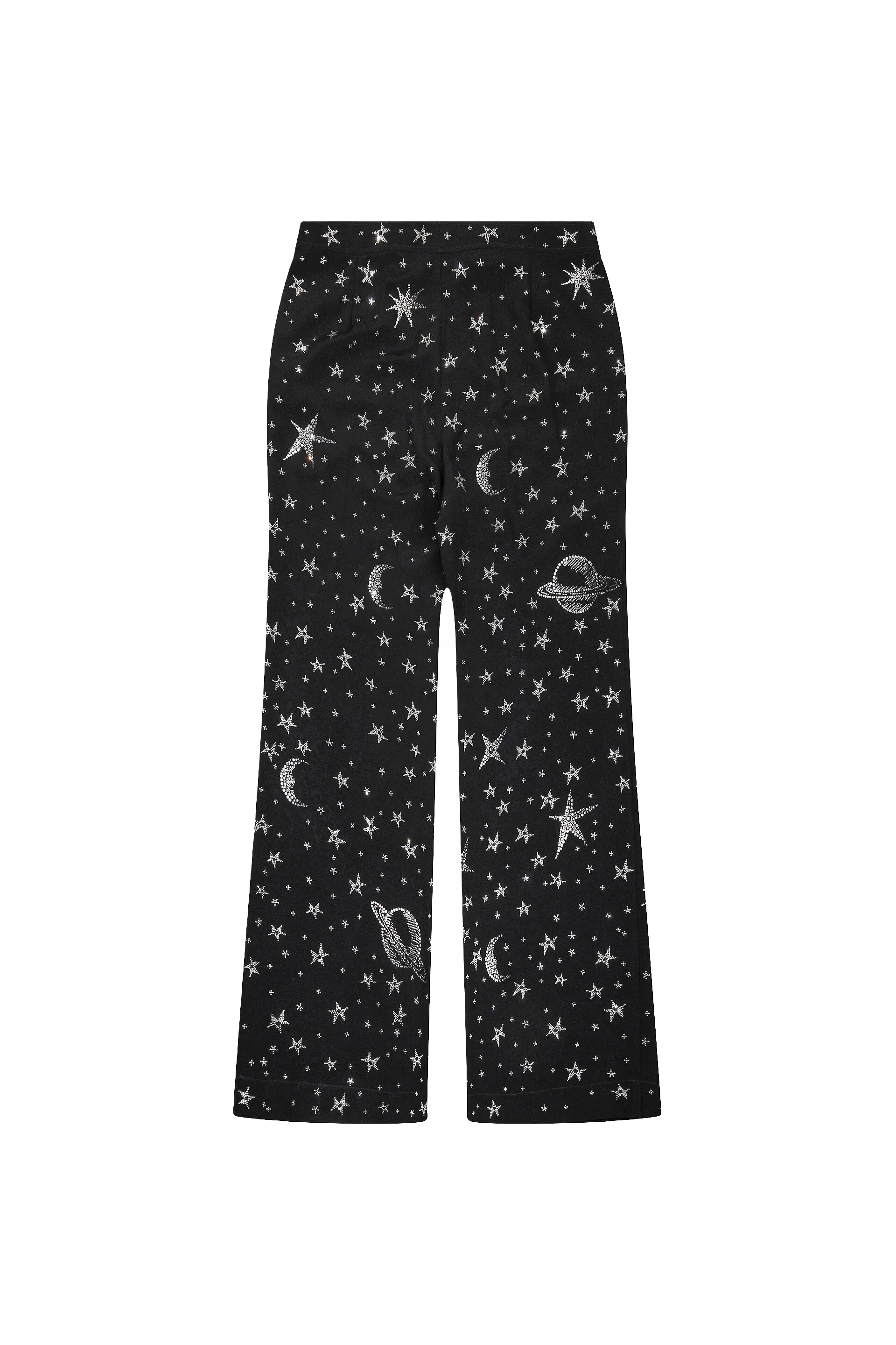 'HERE, THERE, AND EVERYWHERE' WIDE LEG TROUSERS