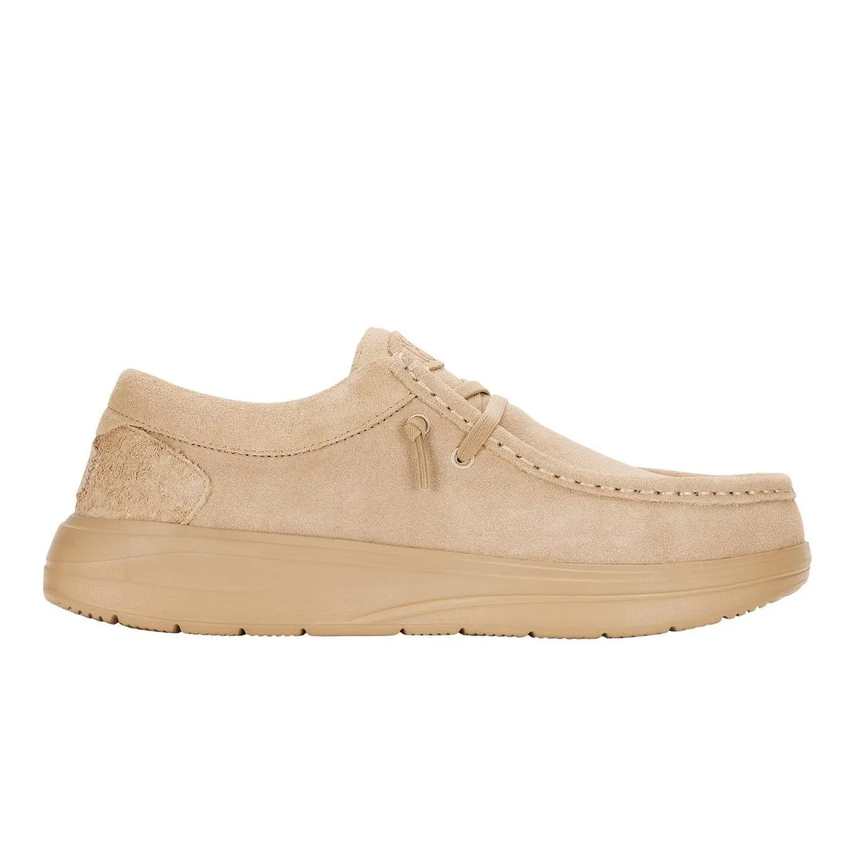 HEYDUDE Wally X Suede Shoes Tan