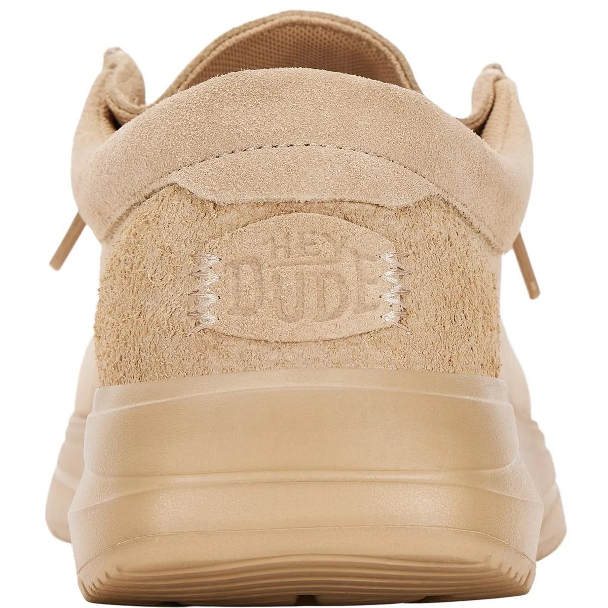 HEYDUDE Wally X Suede Shoes Tan