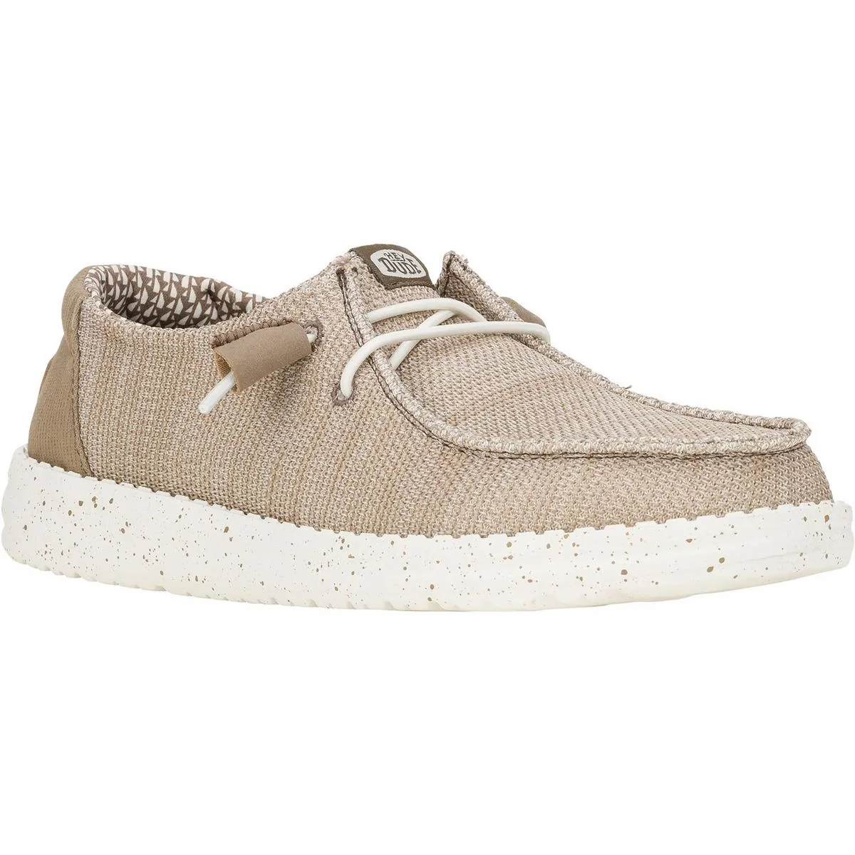 HEYDUDE Wendy Stretch Mesh Shoes Walnut