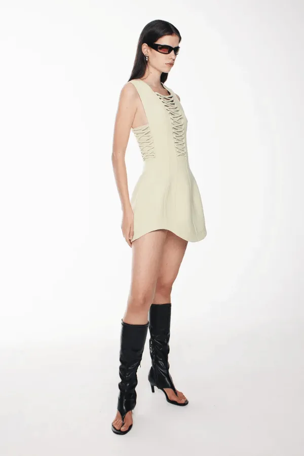 Honey Dew Mini Dress by Willani - Shop Now.