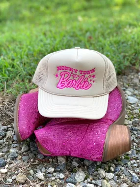 Barbie Pink Trucker Hat by Honky Tonk