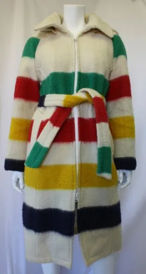 Hooded Hudson Bay Wool Coat