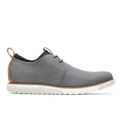 Hush Puppies Men's Dark Grey Nubuck Oxfords  